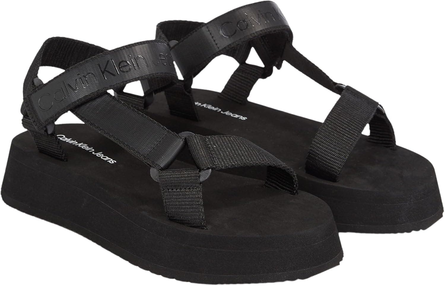 Calvin Klein Jeans Sandálias de verão para mulher