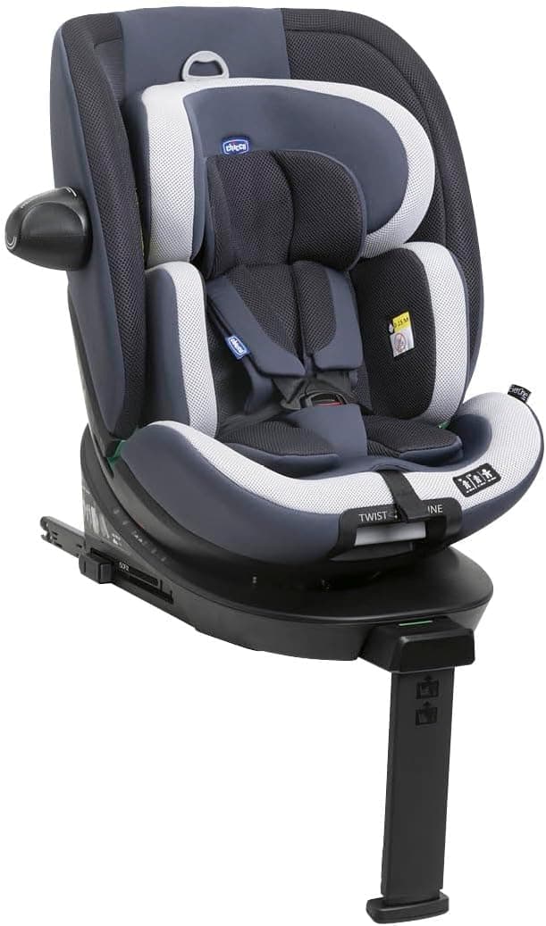 Chicco Everone I-Size, Cadeira de carro com base Isofix, de 0 a 36 kg, 40 a 150 cm, homologada ECE R129/03, 360° rotativo e recarregável, grupo 0 a 12 anos