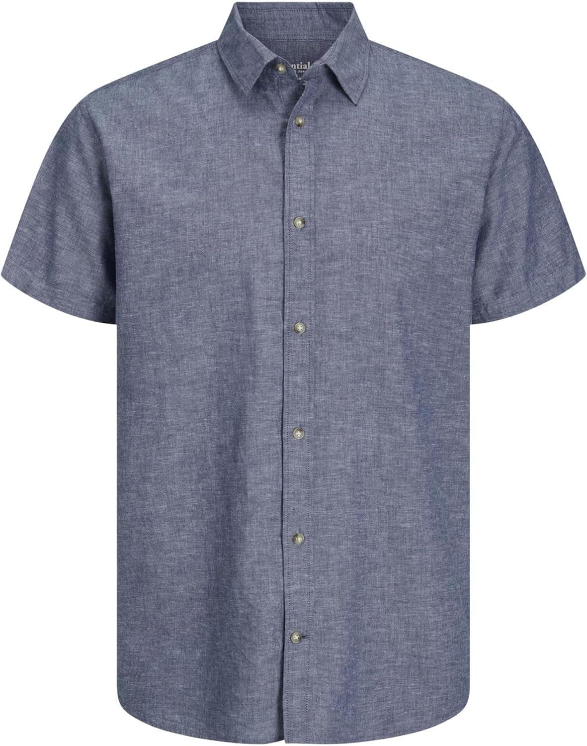 JACK & JONES Jjesummer Linen Shirt SS Sn Camisa para homem
