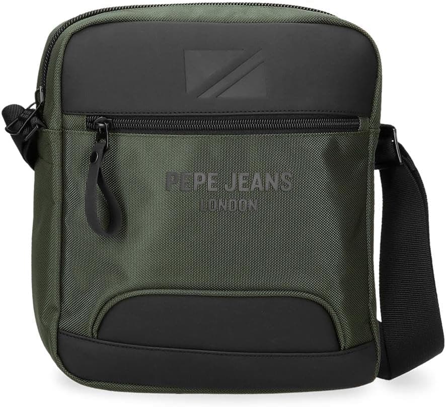Pepe Jeans Bromley, mochilas, mochilas de cabine, bolsa de ombro Joumma Bags, poliéster, tamanhos diferentes, preto, verde, vermelho, cinzento, poliéster.