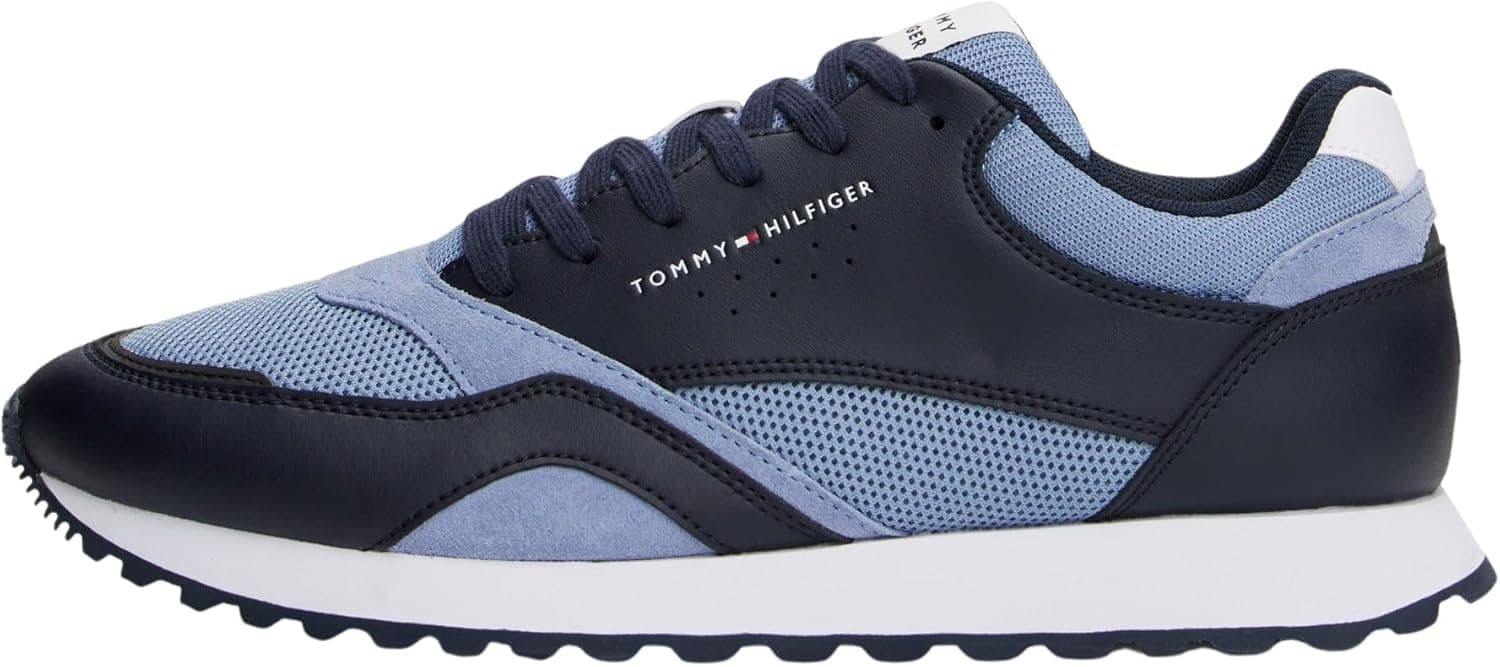 Tommy Hilfiger Runner Sneaker | Sapatilhas casuais em pele para homem