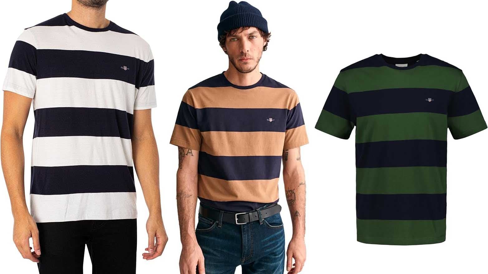GANT | T-shirt às riscas para homem