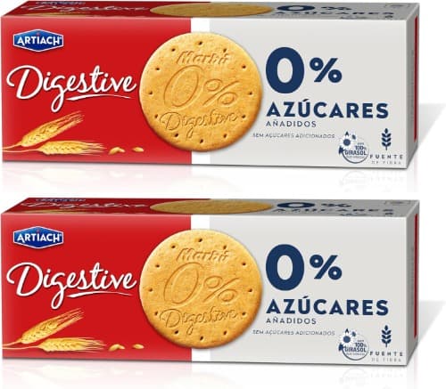 Marbú Digestive 0% açúcares 400 g x 2