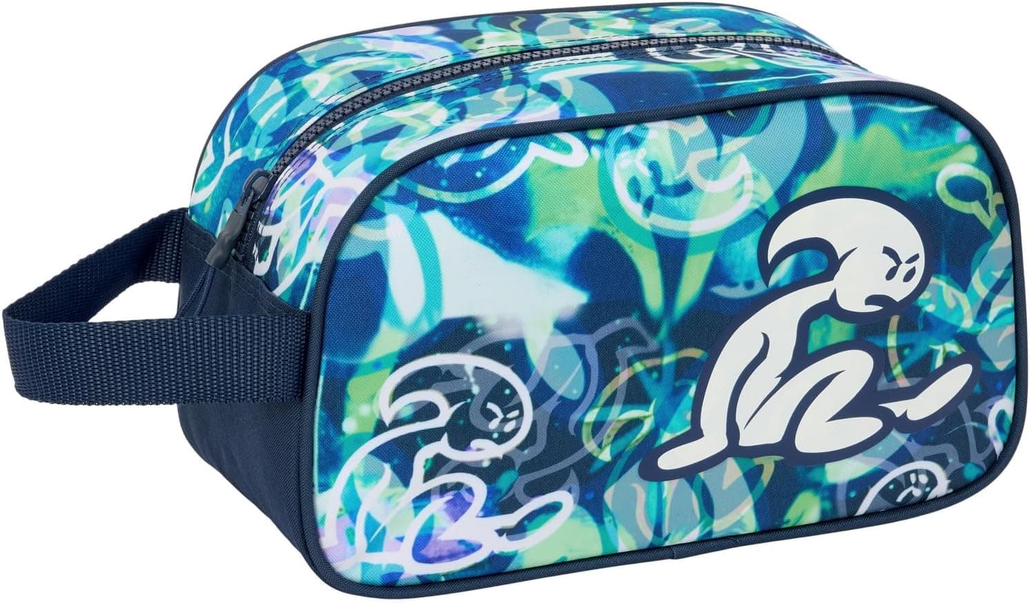 Safta EL NIÑO Kook | Necessaire escolar infantil com pega e adaptável a trolley 26 x 12 x 15 cm