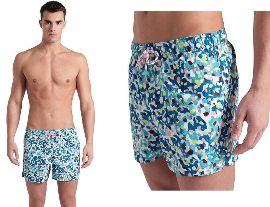 ARENA Men's Water Prints Beach Short Calções de praia para homem