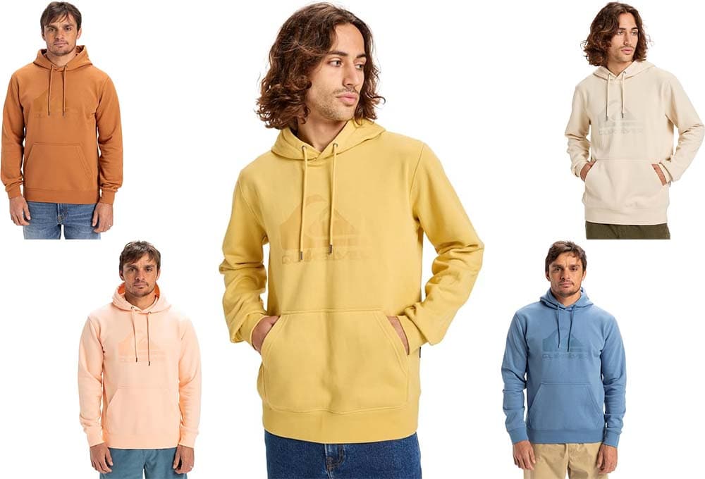 Quiksilver Comp Logo | Hoodie para homem