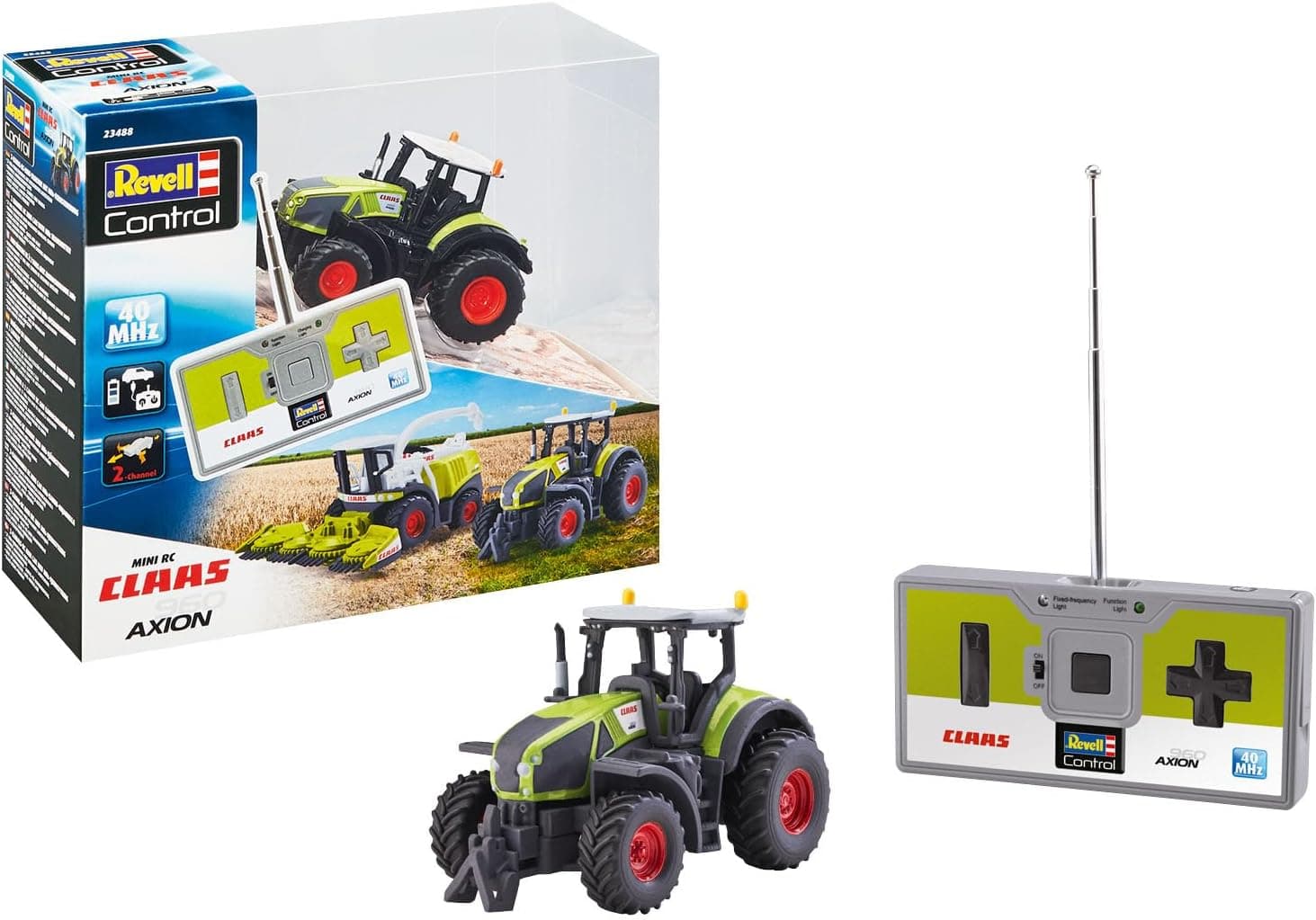 Revell Claas Axion 960 | Trator telecomandado miniatura para crianças