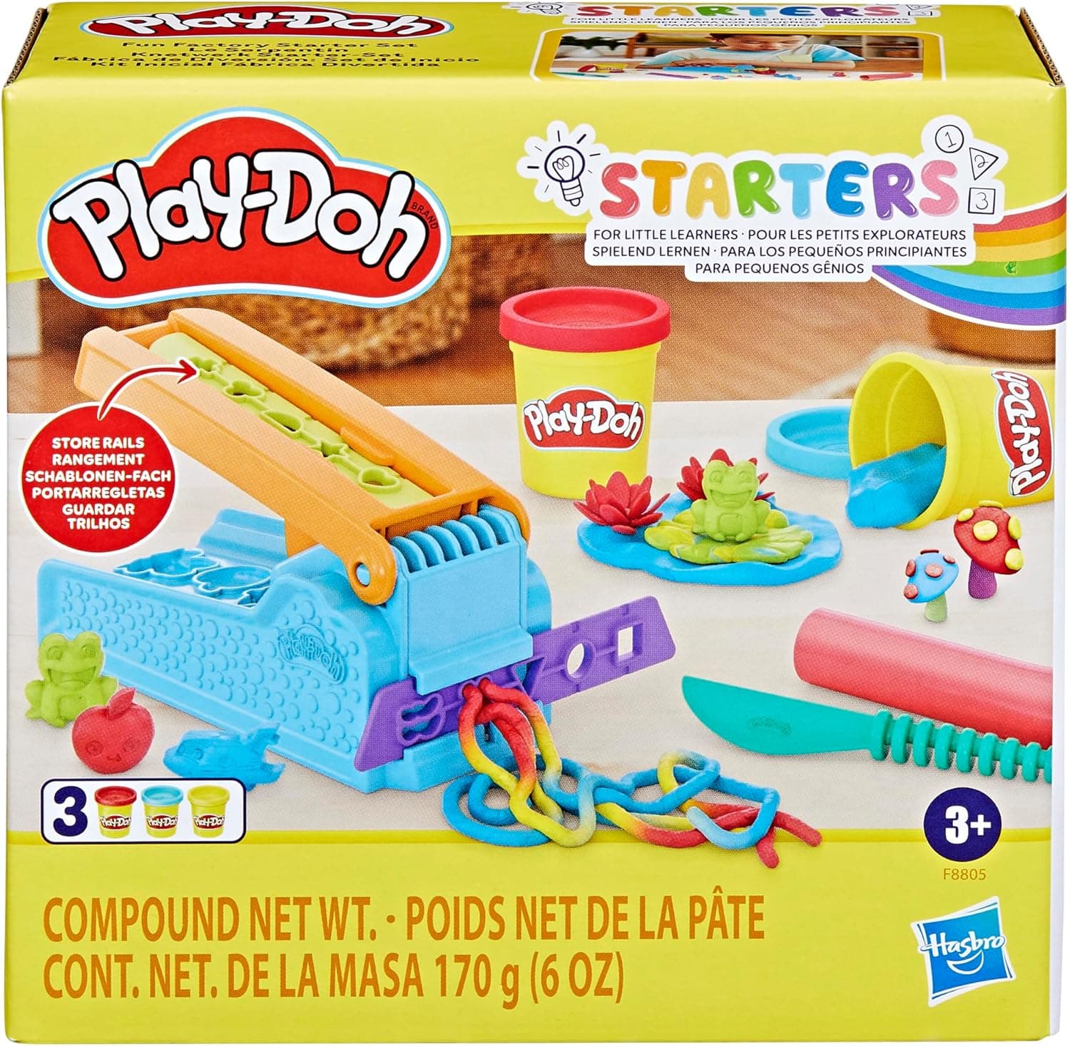 Play-Doh, Fábrica de diversão: Conjunto inicial para artesanato infantil