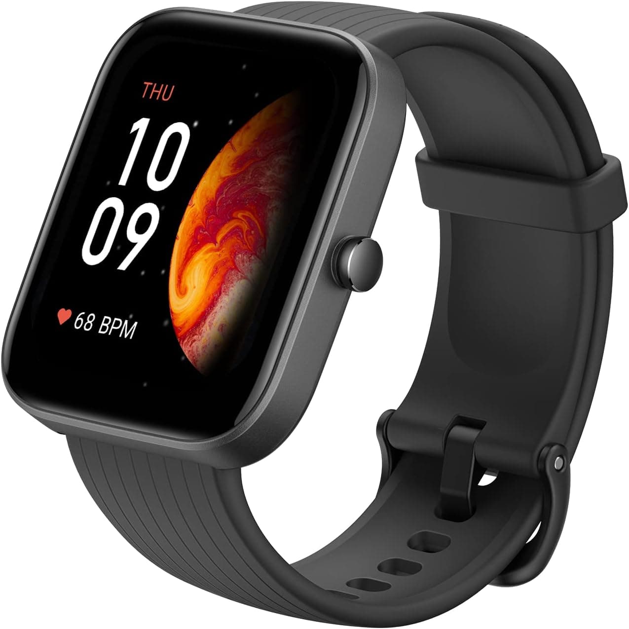 Amazfit Bip 3 Pro Smartwatch Fitness Tracker com frequência cardíaca monitor SpO2, ecrã a cores grande de 1,69" relógio desportivo com 60 modos desportivos, 14 dias de duração da bateria