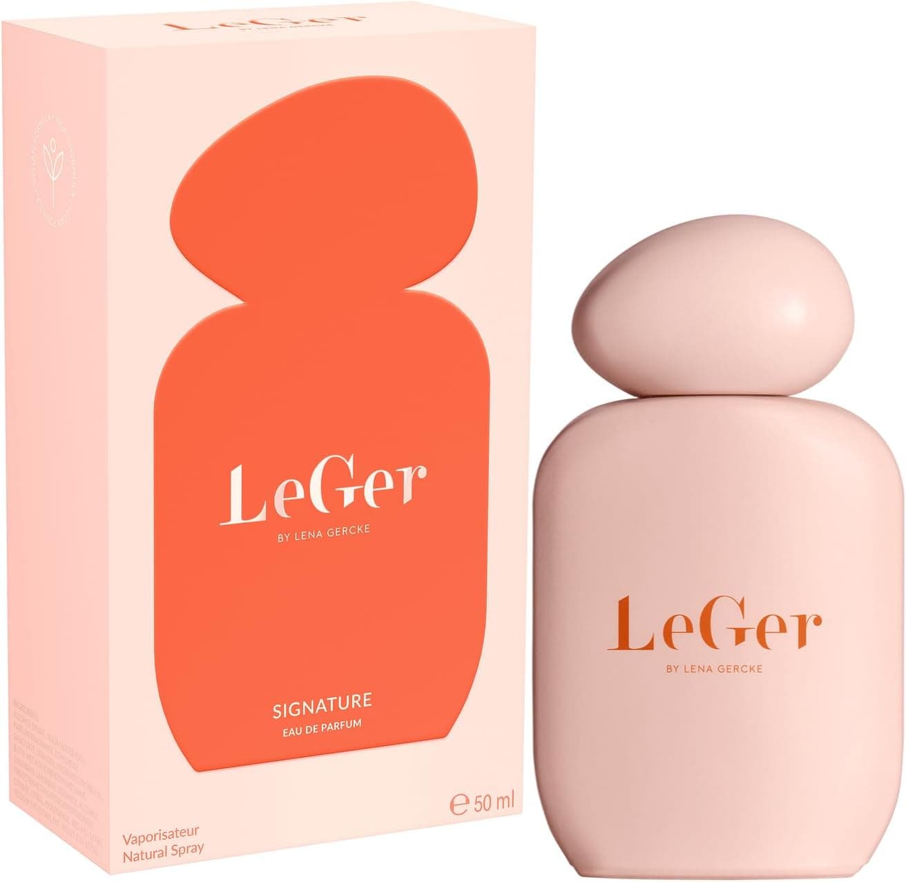 LeGer Signature Eau de Parfum, fragrância sensual feminina para mulheres com amêndoa, cedro e almíscar, 50 ml