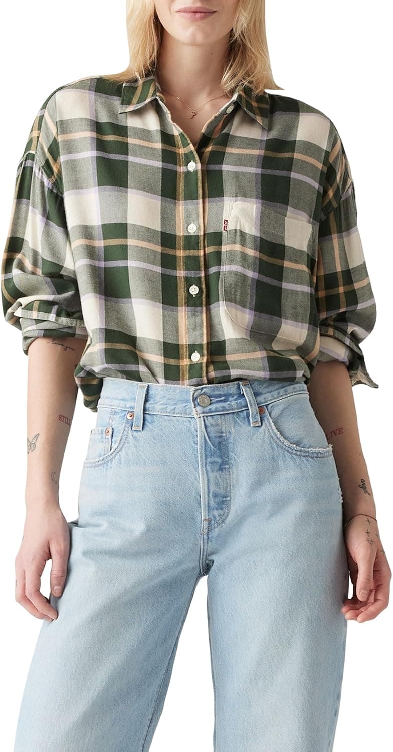 Levi's Henri Flannel camisa para mulher