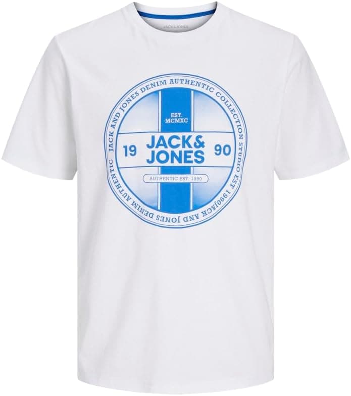 JACK & JONES Jjrio tee SS Crew Neck T-shirt para homem