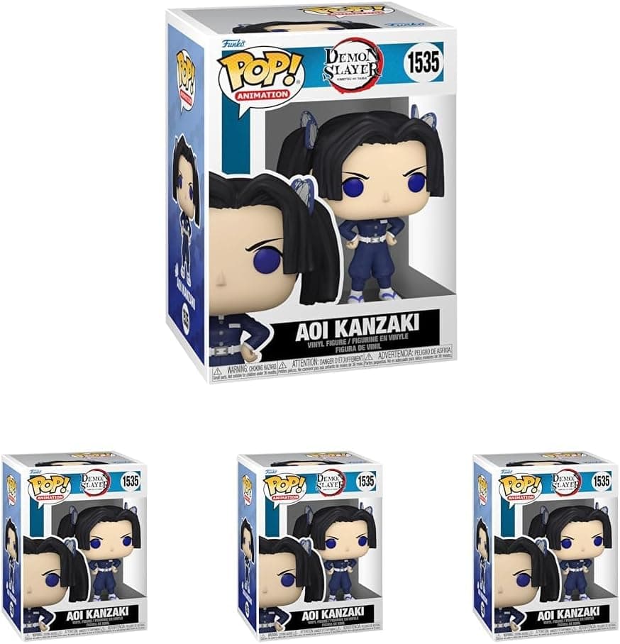 Funko Pop! Animation: Demon Slayer - Aoi Kanzaki - 1/6 Odds For Rare Chase Variant - Guardiões da noite - figura de vinil colecionável - ideia de presente - Mercadoria oficial - Fãs de Anime