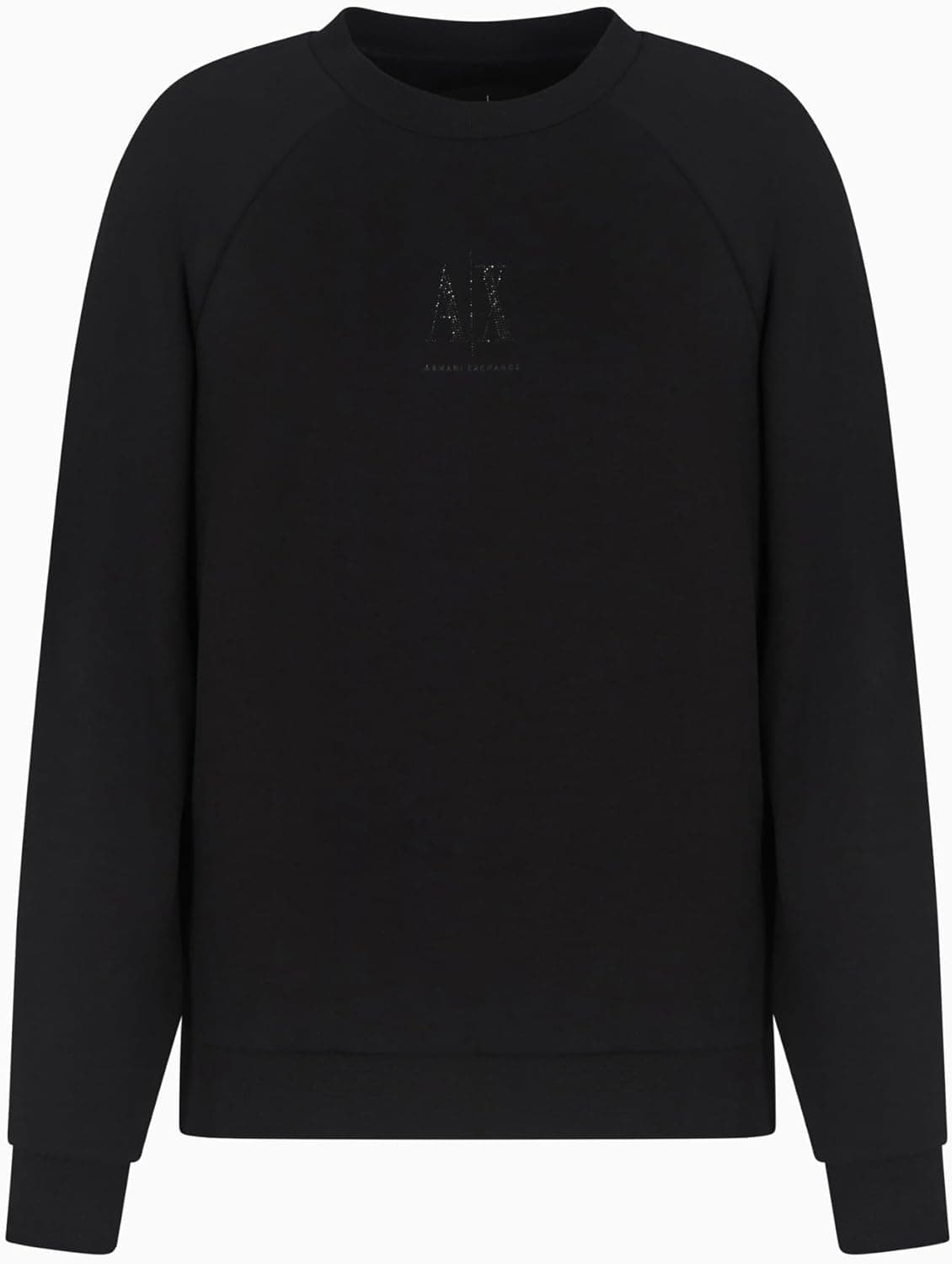 Armani Exchange Icon Project | Sweatshirt de gola redonda com logo brilhante para mulher