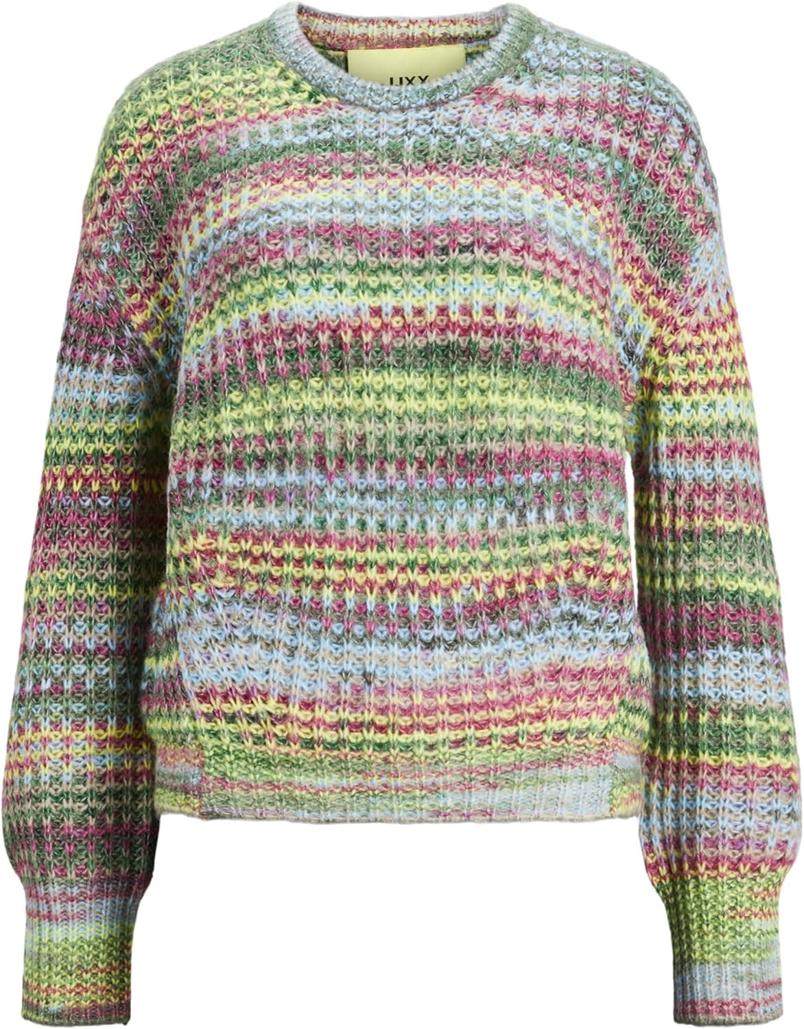 JJXX Jxsimone Space Dye Crew Neck Knit Noos Jersey de Punto para Mulher
