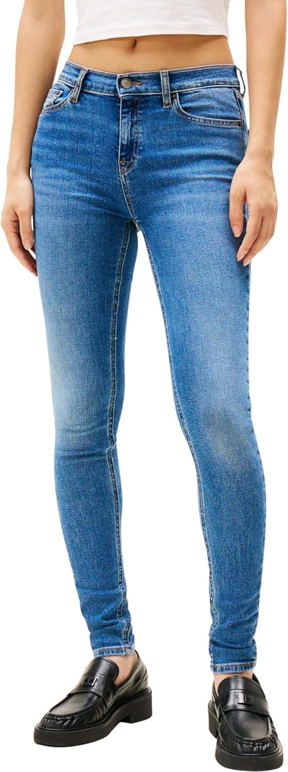 Tommy Jeans Ceñido | Calças de ganga justas para mulher