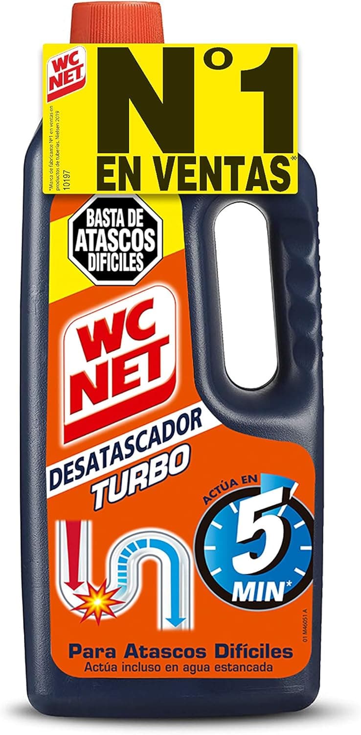 Wc Net Desentupidor de canos Turbo, 1 l