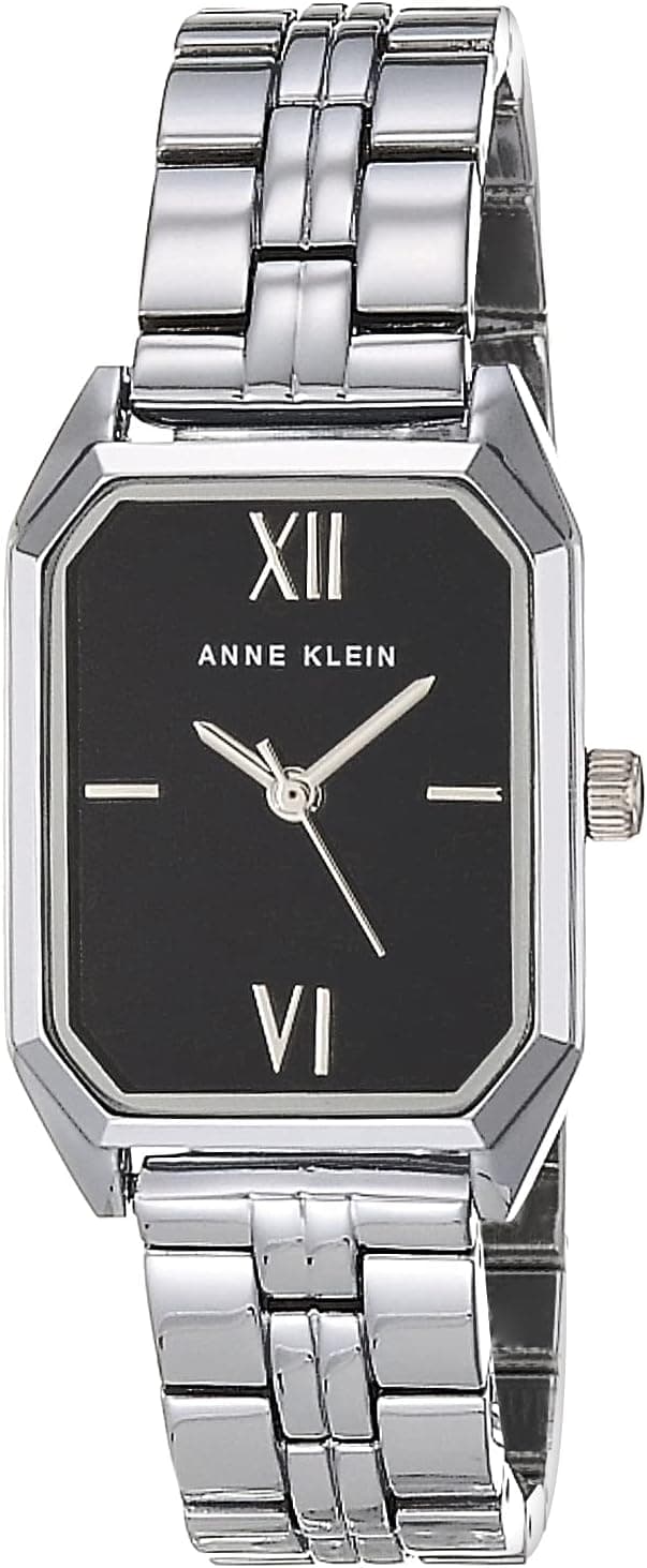 Anne Klein relógio feminino analógico ANK-AK/3775BKSV