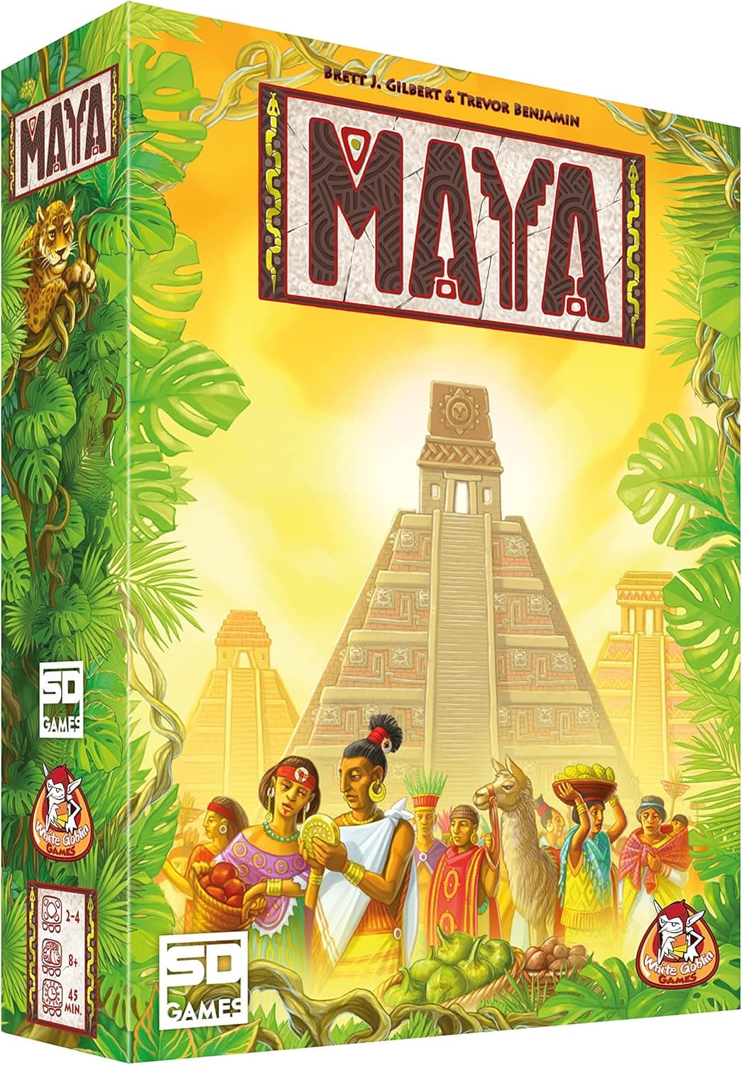 SD GAMES - Conjunto de estratégia maia, placa de papel 23 x 32 x 7 cm - SKU 1091