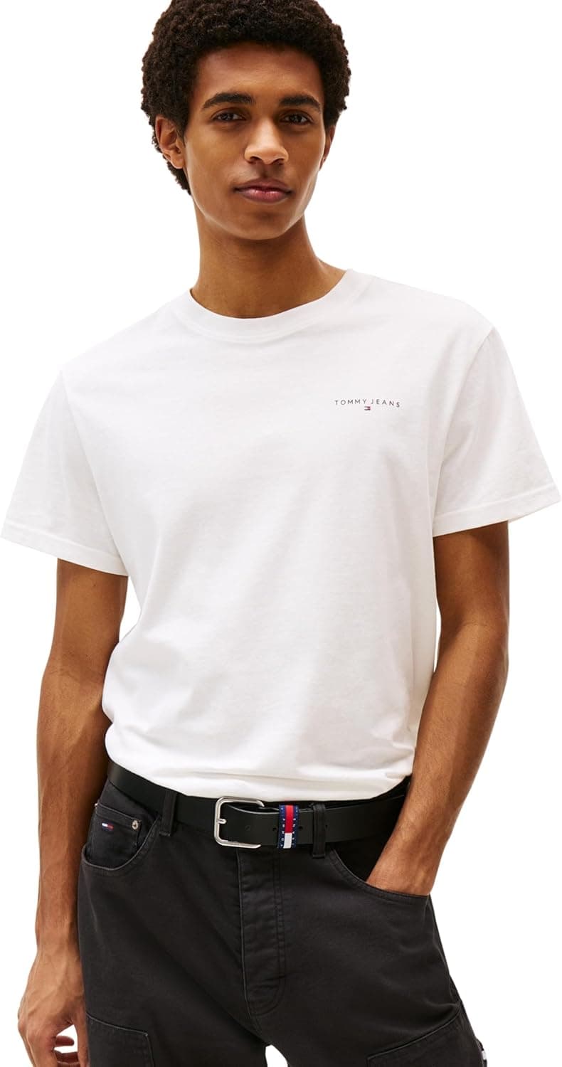 Tommy Jeans | T-shirt de manga curta para homem em branco