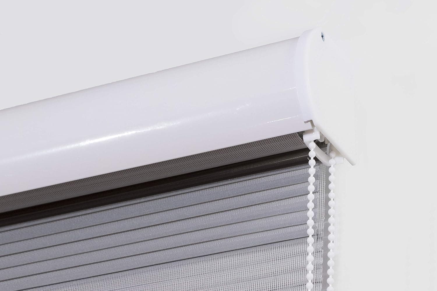 Estoralis SAMWELL | Estore de rolo dupla camada cinza para janelas e portas 140 x 250 cm