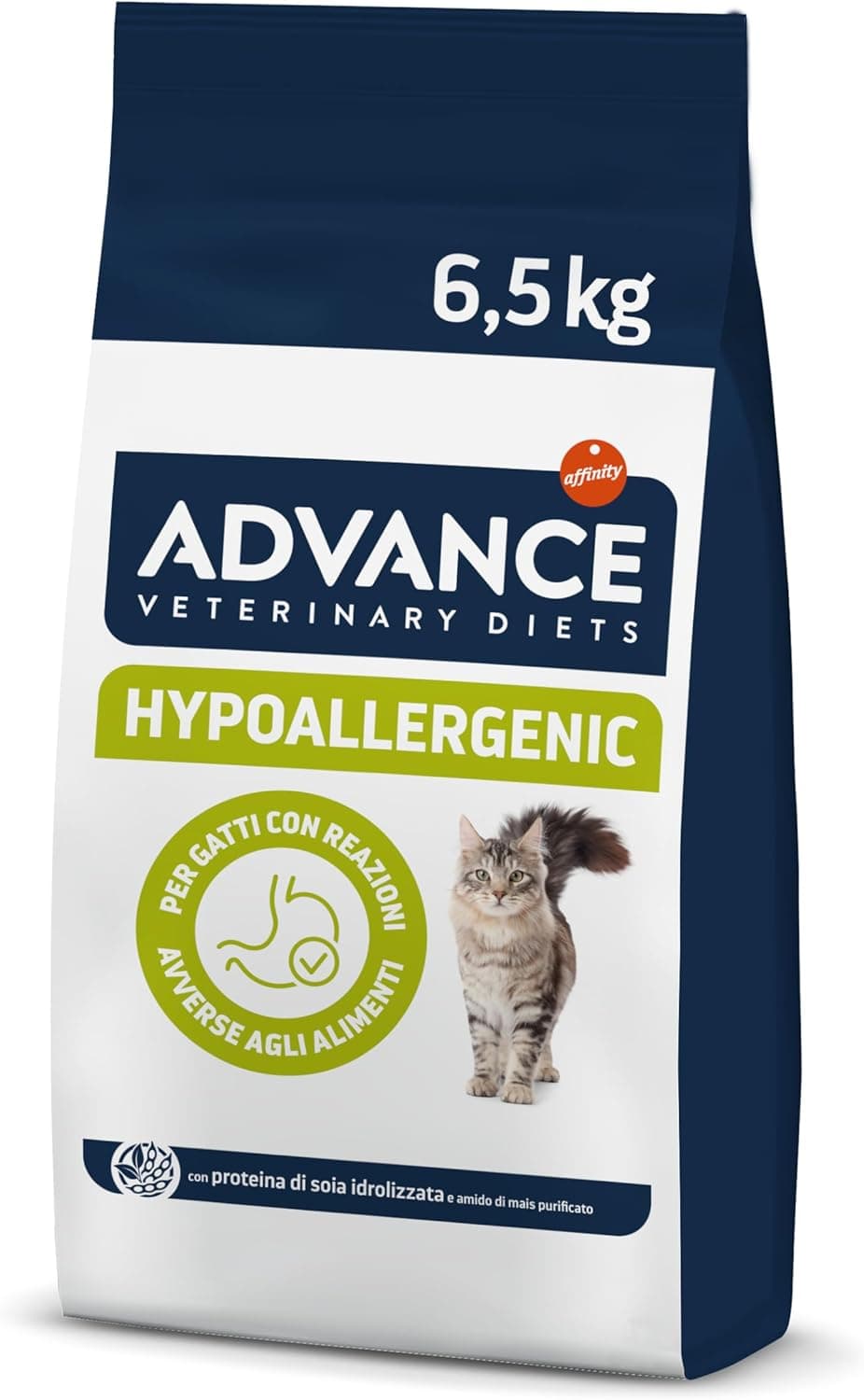 Advance Veterinary Diets Hypoallergenic, ração para gatos 6,5 kg