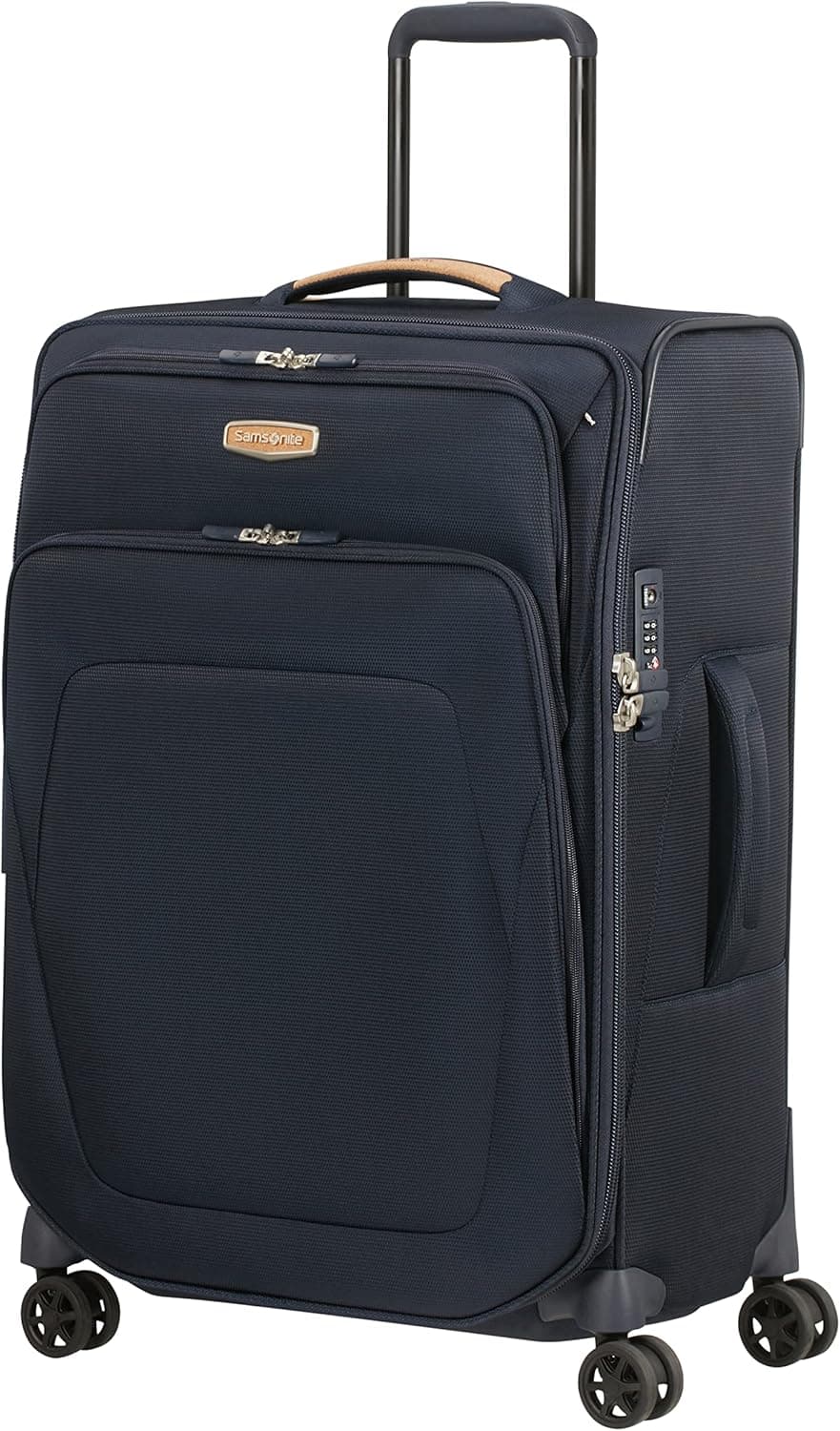 Samsonite Spark SNG Eco Spinner, bagagem de mão, Azul (Eco Blue), Spinner