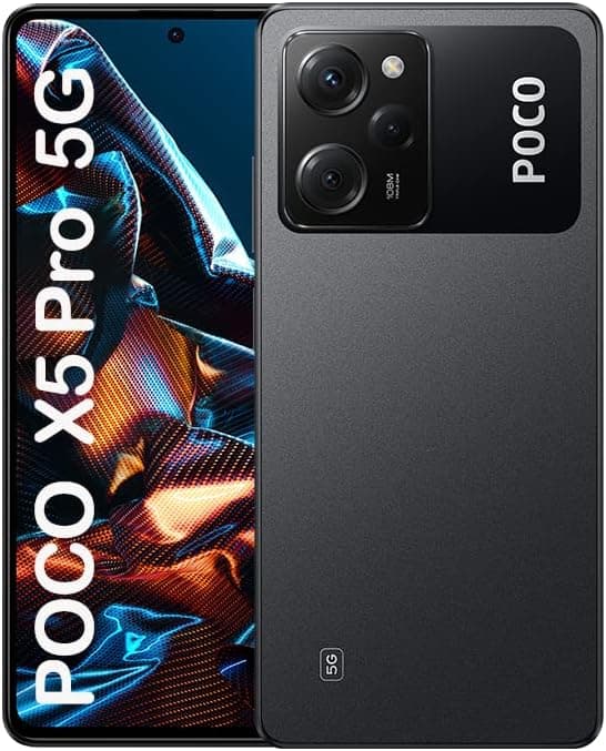 Smartphone POCOPHONE X5 PRO 5G NFC 667 FHD+ 120HZ 8 GB/256 GB preto