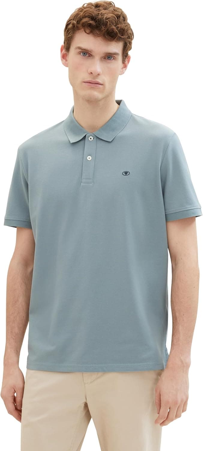Polo TOM TAILOR Basic Piqué para Homem