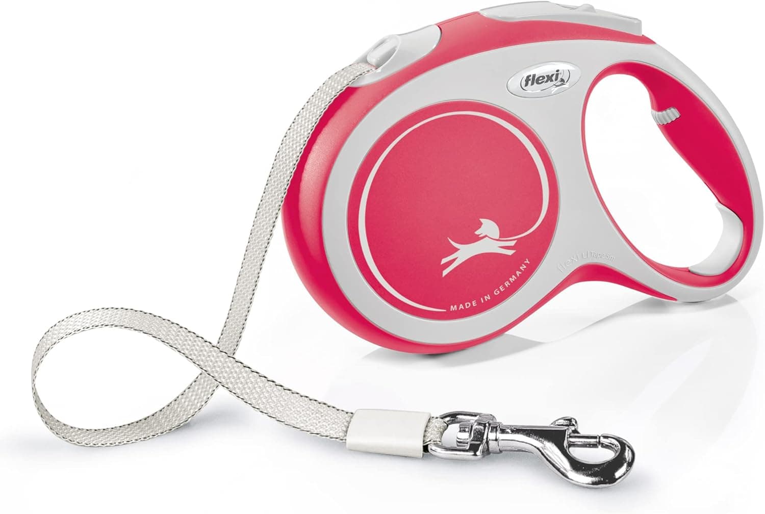 FLEXI Comfort Trela de rolo para animais, 5 metros, carga máxima de 60 kg