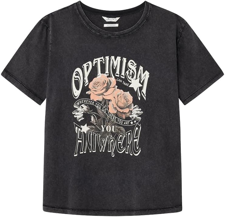 SPRINGFIELD Frqs Optimism | T-shirt para mulher