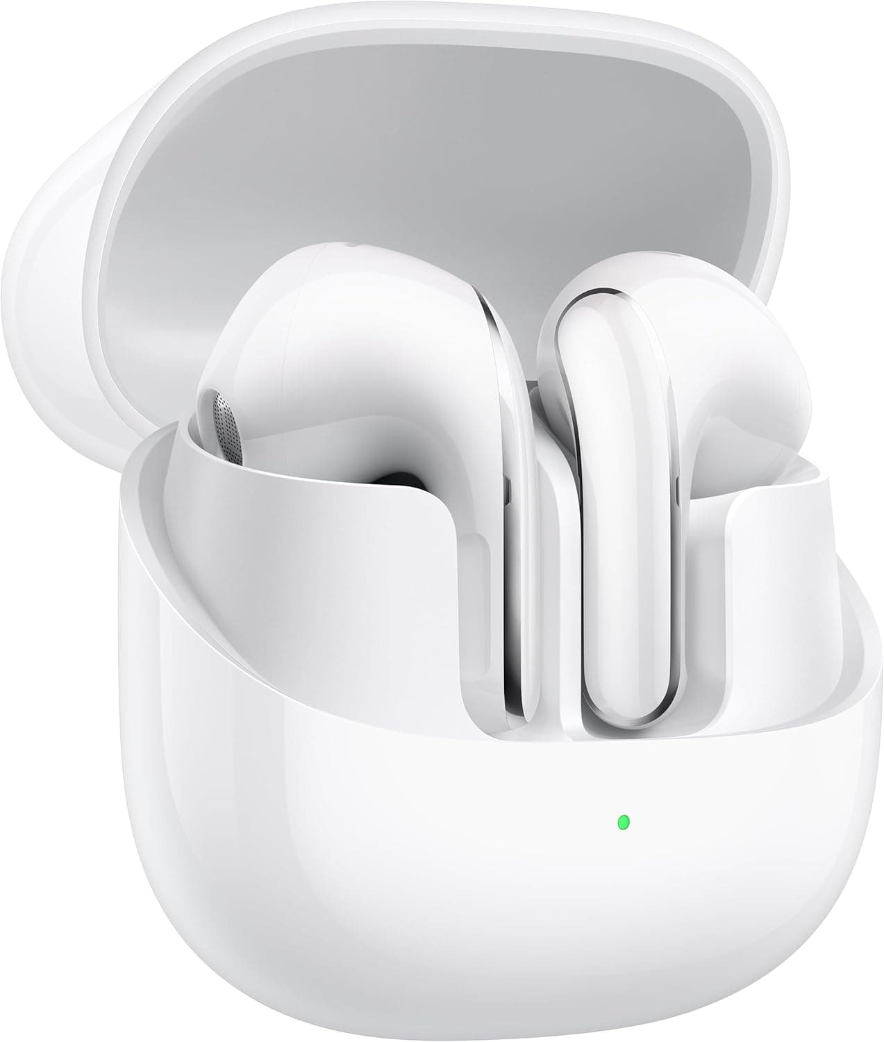 Xiaomi Buds 5 – Auriculares sem fios, cancelamento ativo de ruído, Harman Audio EFX, Hi-Res, design ergonómico, até 30 horas de bateria, branco