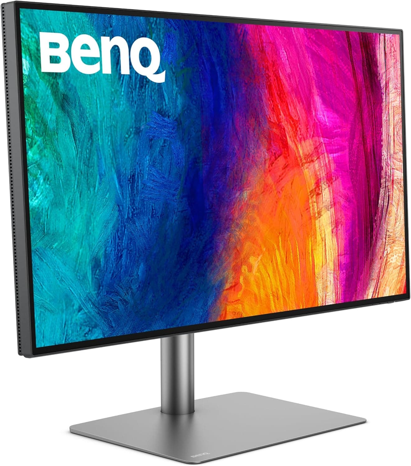 BenQ PD3225U Monitor de 32 polegadas 4K Mac e designers, 3840 x 2160 UHD, IPS de 2000:1, Thunderbolt 3, DCI-P3, sRGB, Rec.709 e HDR, Hotkey Puck G2, sincronização ICC e KVM