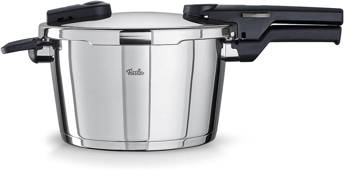 Fissler 600-410-04-000/0 Panela de pressão, inoxidável, prateado aço prateado