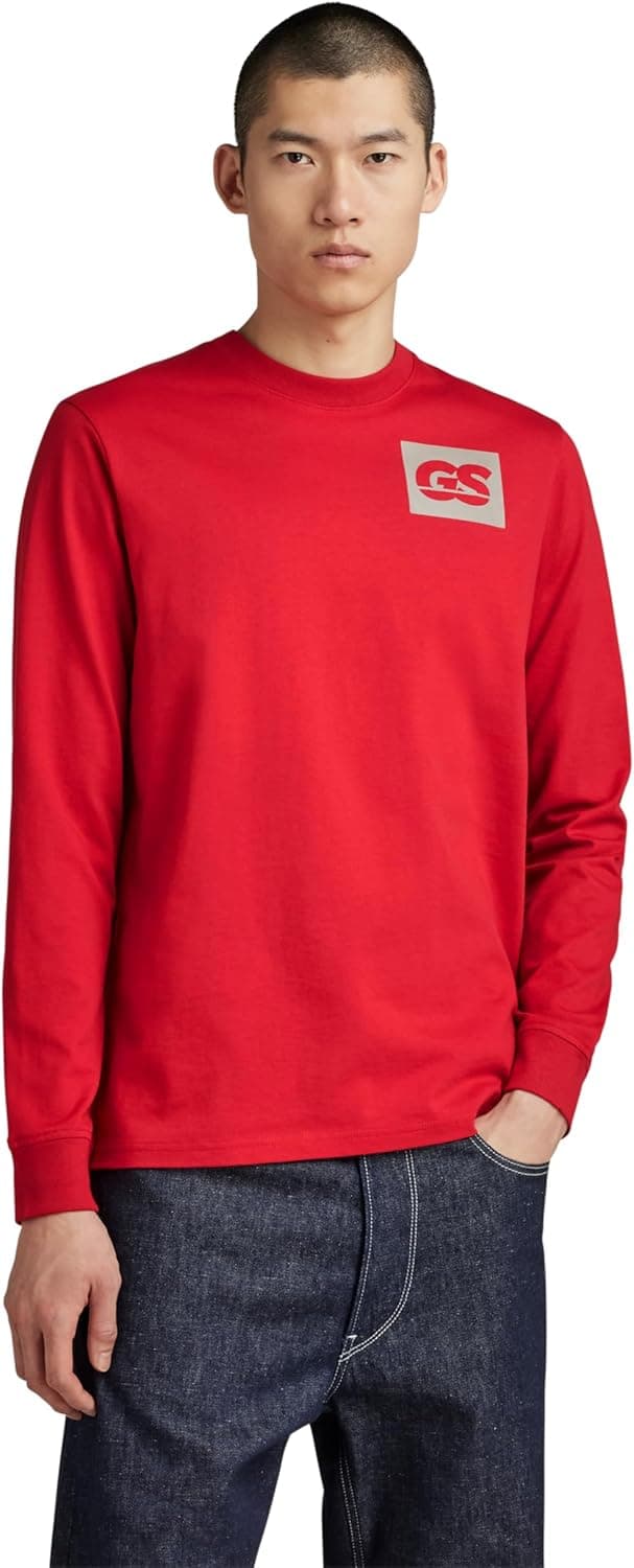 G-STAR GS Raw Back Gr R T LS Camisola para homem