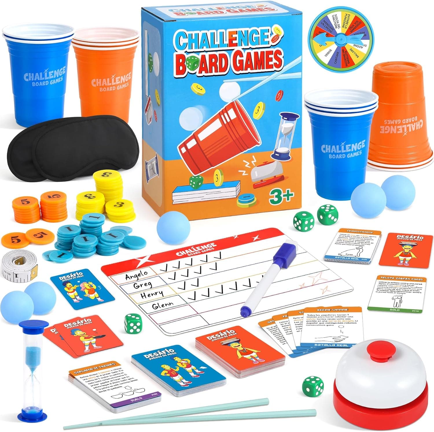 Ophy Jogos de mesa - jogo de cartas para adultos jogos de tabuleiro adulto divertido para o Natal, Ano Novo, família, jogos noturnos e outras festas jogo social jogos infantis presente ideal