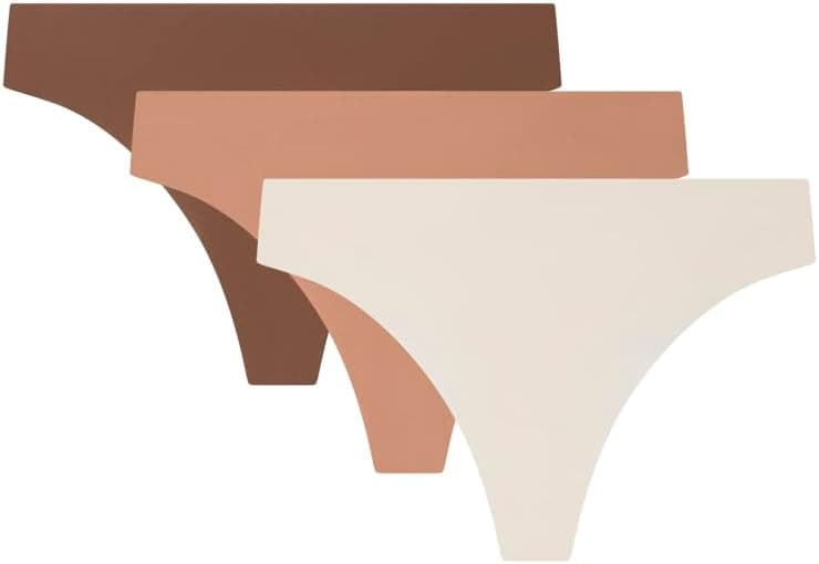 Women'secret | Tanga feminina confortável, pack de 3