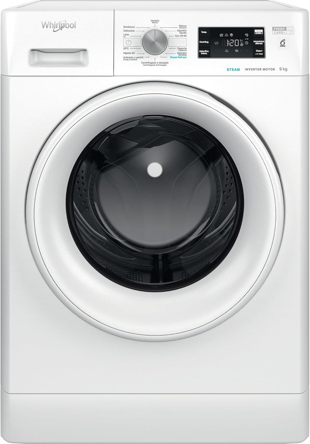 Whirlpool FFB 9469 WV SPT Máquina de lavar roupa, 9 kg, 1400 carregamento frontal