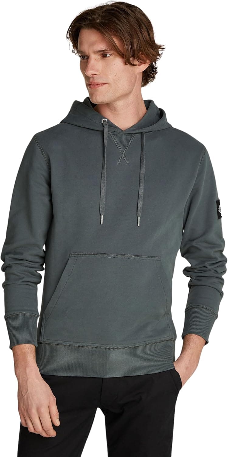 Calvin Klein Hoodie Badge com capuz para homem