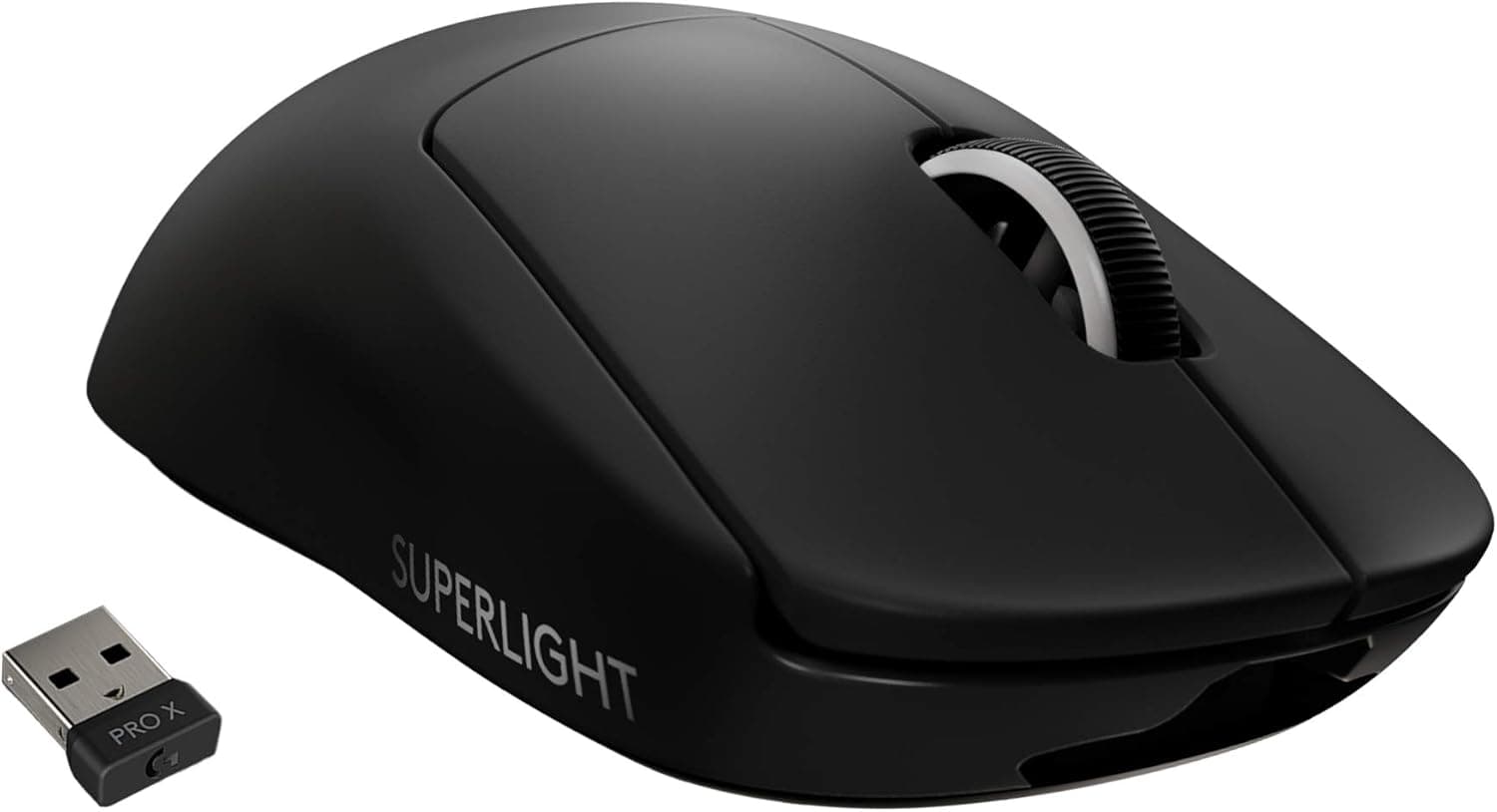 Logitech G PRO X SuperLIGHT Rato Gaming sem fio, Captor HERO 25K, 25,600 DPI, ultraleve com 63 g, peso reduzido, 5 botões programáveis, bateria longa duração, PC/Mac - preto