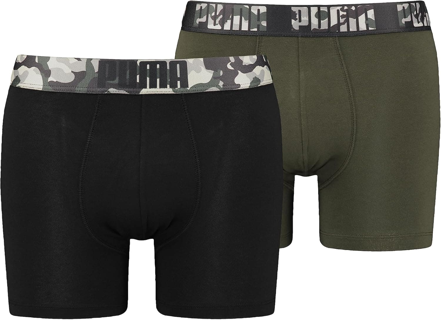 PUMA Boxers para homem, pack de 2