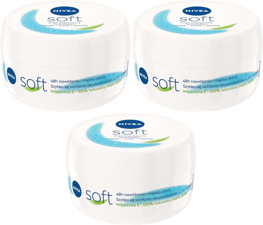 NIVEA Soft | Creme hidratante intensivo para corpo e mãos 50 ml