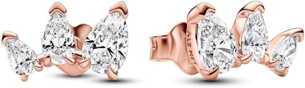 Pandora Timeless | Brincos de prata com zircónias cúbicas