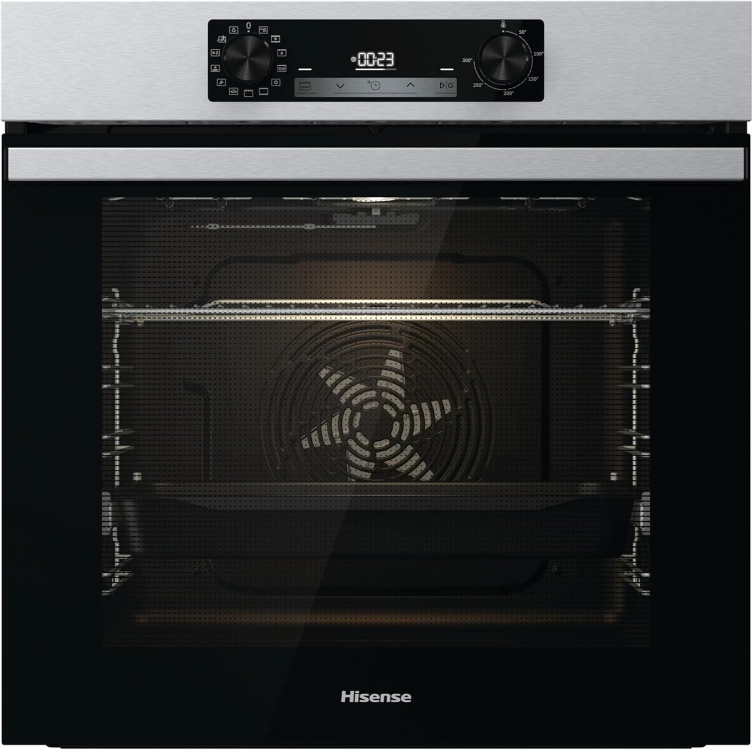 Hisense BI64211PXOL | Forno multifunções com limpeza pirolítica, air fryer e capacidade de 77 L