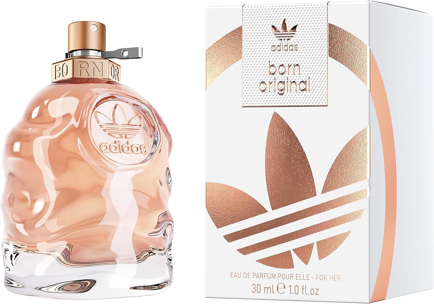 Adidas Born Original Eau de Parfum para mulheres, 30 ml
