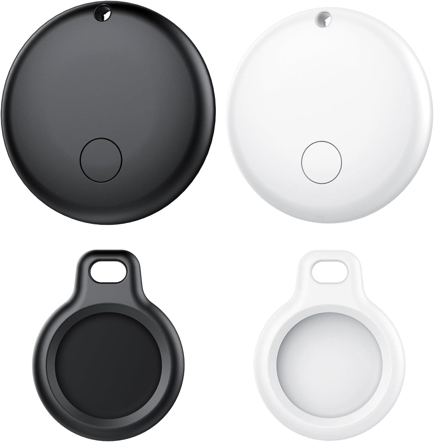 Ajblg Smart Air Tags | Localizador Bluetooth para objetos com 2 unidades compatível com Android
