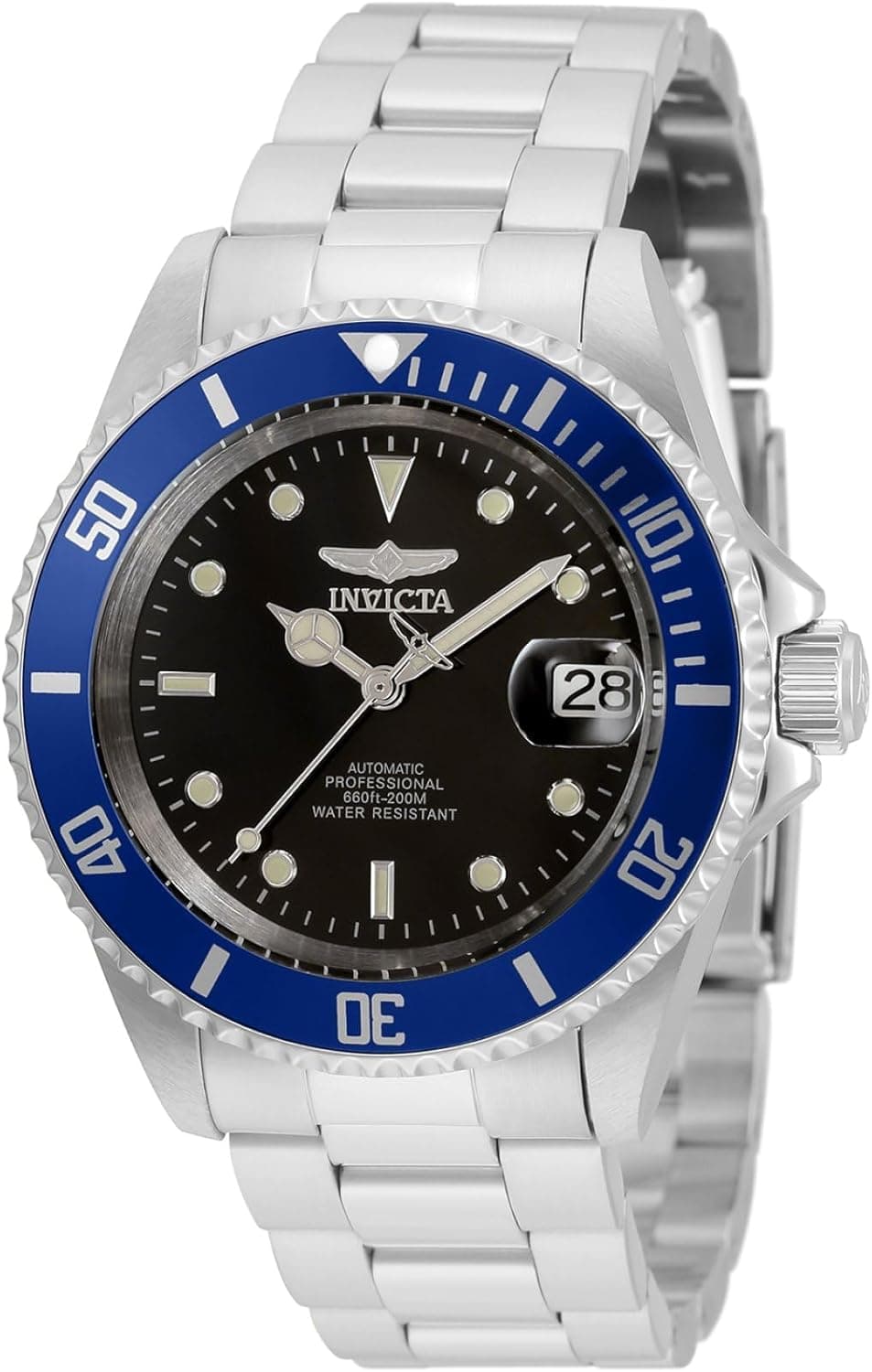 Invicta Pro Diver | Relógio automático em aço inoxidável para homem 40 mm