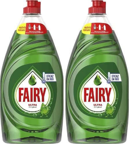 Fairy Ultra original líquido máquina de lavar louça, 820 ml, fórmula eficaz que deixa os pratos brilhantes, impressionante poder anti-gordura