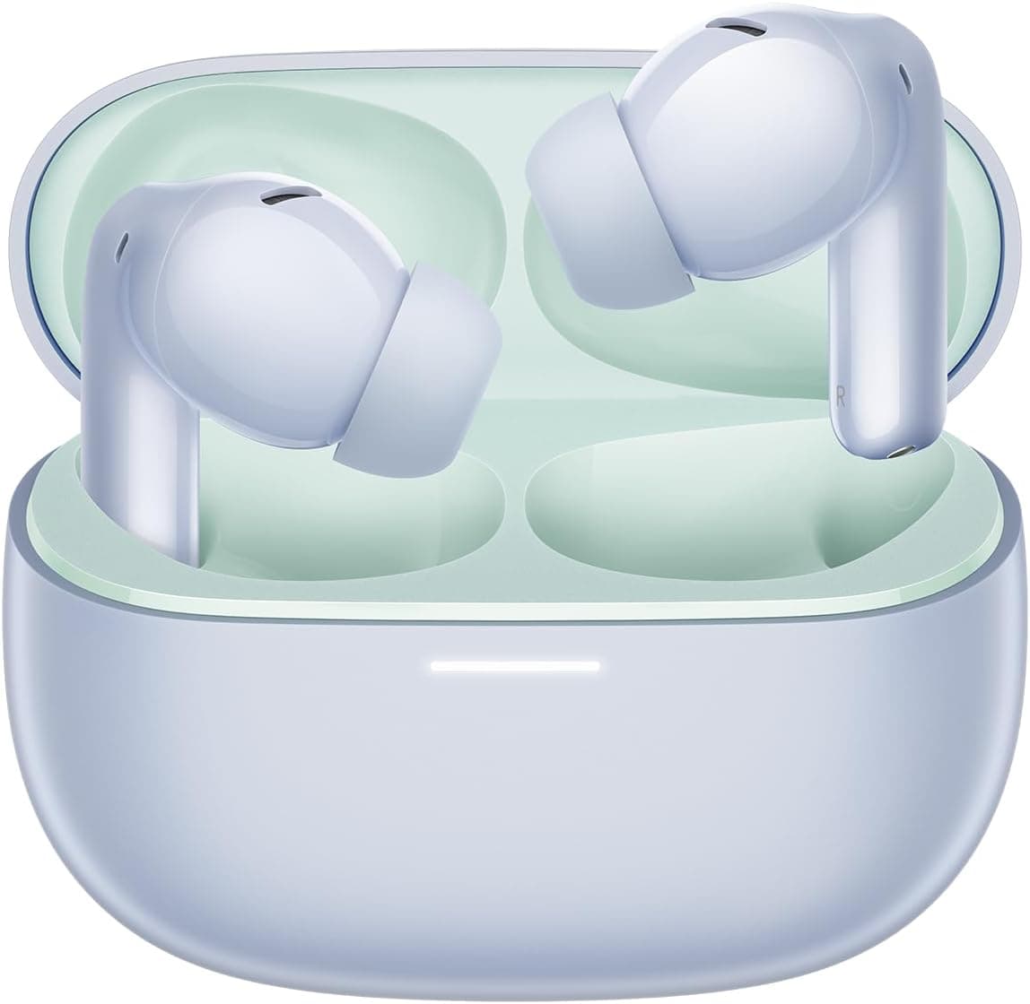 Xiaomi Redmi Buds 5 Pro Auriculares sem fios, cancelamento ativo de ruído até 52 dB, 10 horas de autonomia e 38 horas com o estojo de carregamento, roxo