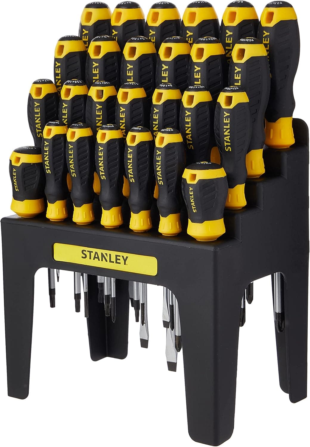 Stanley - 062142 Conjunto de chaves de fenda em expositor, 26 unidades